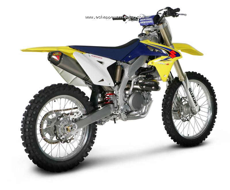 ECHAPPEMENT MOTO AKRAPOVIC RACING & EVOLUTION EXHAUST SYSTEM for SUZUKI RM-Z 450 (2008 - 2009) 2